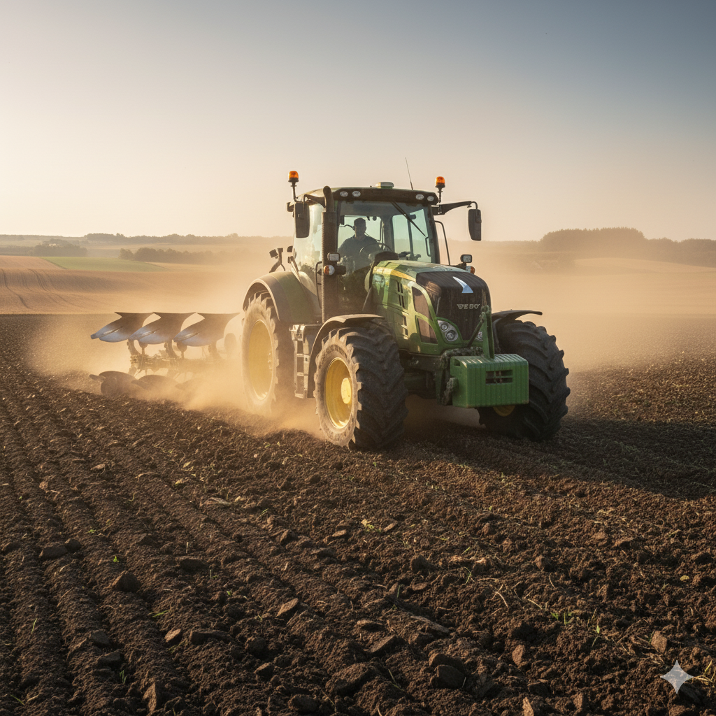 Tractor Working